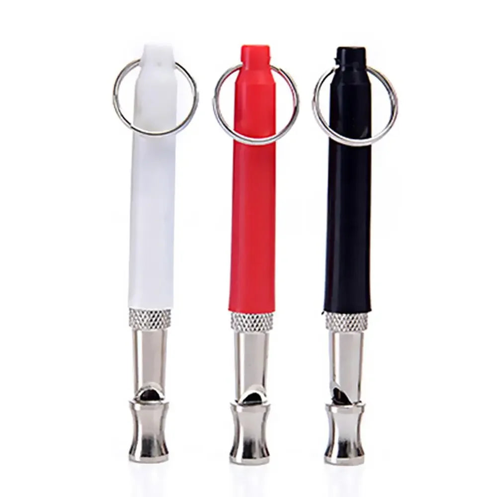 Silent Ultrasonic Dog Whistle Adjustable Pitch Stop Barking with Lanyard Strap Dog Training Coach Whistle Pet Supplies