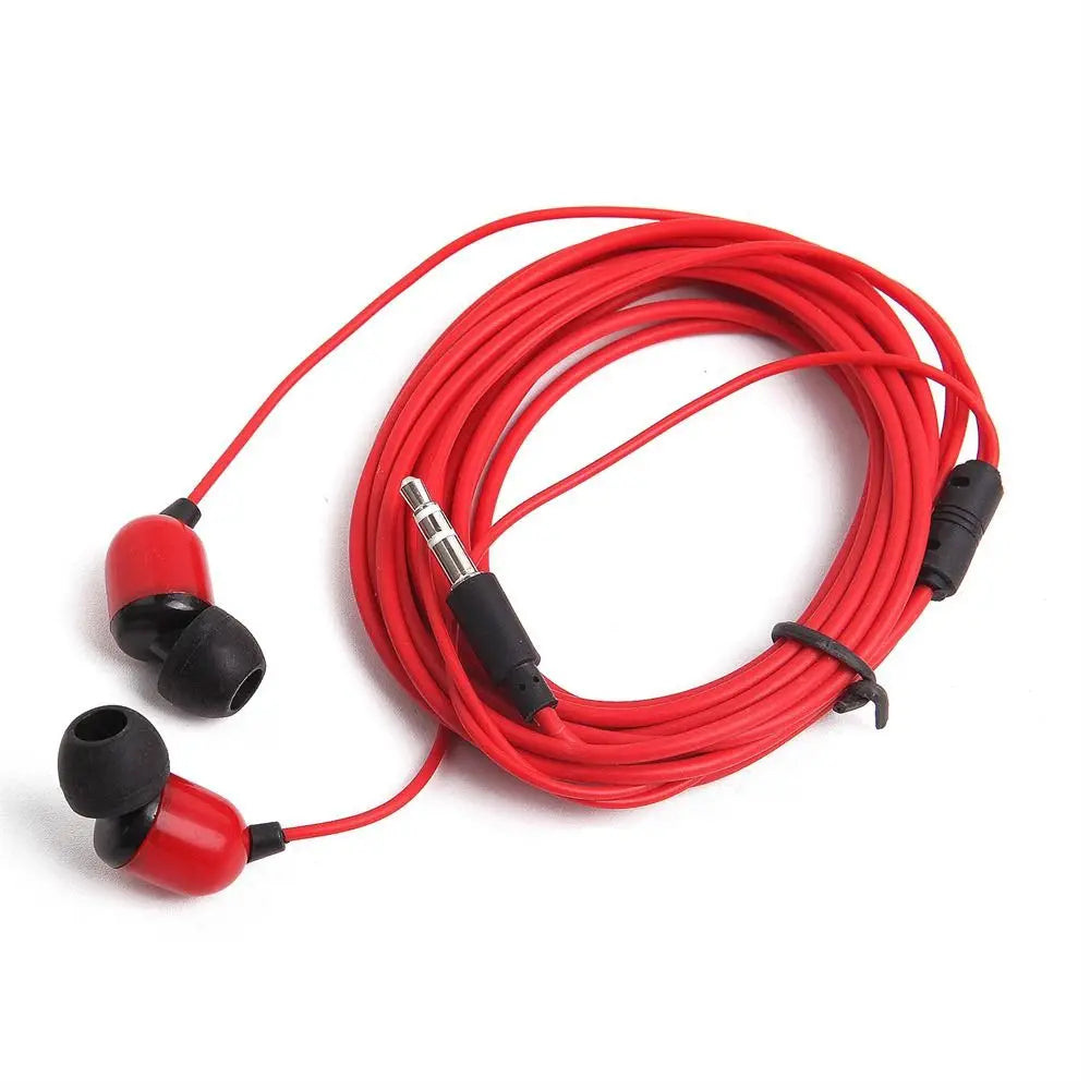 3 Meters Wired Earphone High Quality Stereo Earbuds In-Ear Earphone Super Bass for Phone Computer Laptop