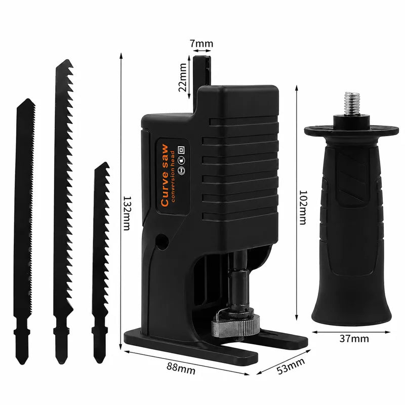 Portable Reciprocating Saw Adapter Electric Drill To Electric Saw For Wood Metal Cutting Tool With Saw Power Tools