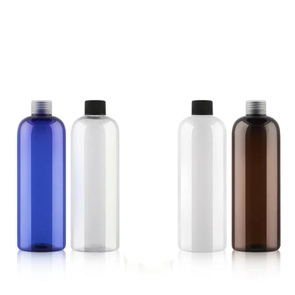 empty Plastic bottle ,1oz/2oz 15/20/30ml/50/100ml 120ml 150/200ml 250/300ml 500ml clear PET bottle with plastic aluminum Lid cap