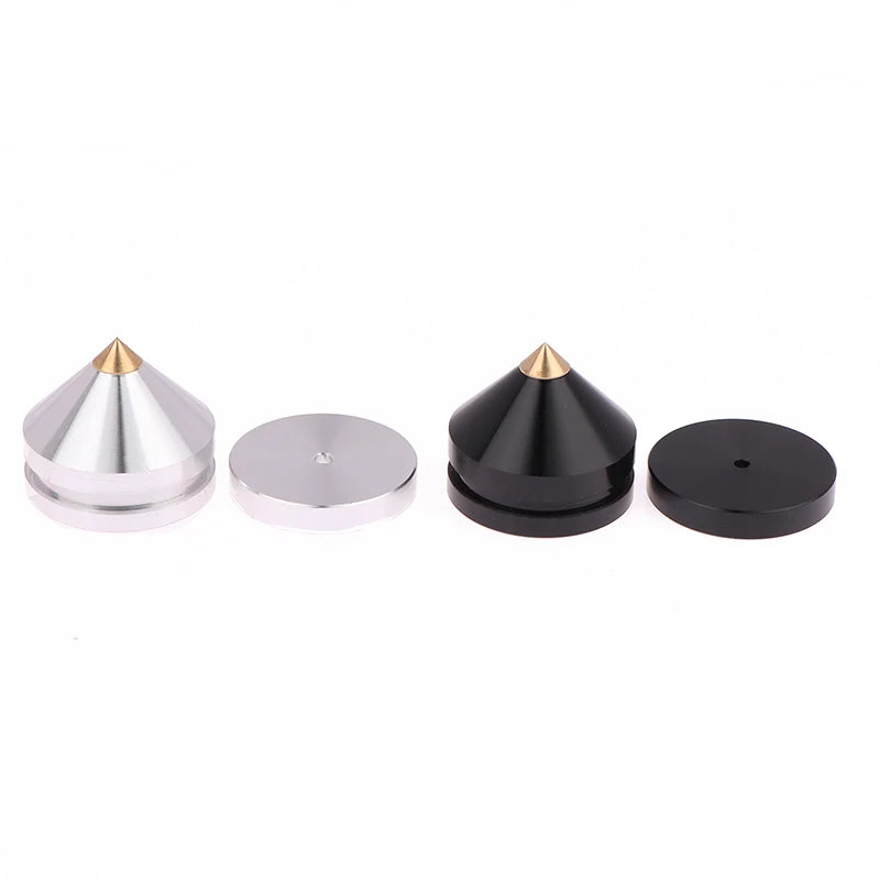 1 Set Of Audio Stand Speaker Tip Vertical Foot Audio Speaker Repair Parts Rotary Stand Shock Absorber Nail And Pad Accessory