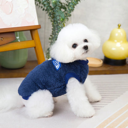 Pet Dog Clothes, Warm and Thickened Pet Clothes in Spring and Winter, Fashionable and Comfortable Dog Vest The Pet Face