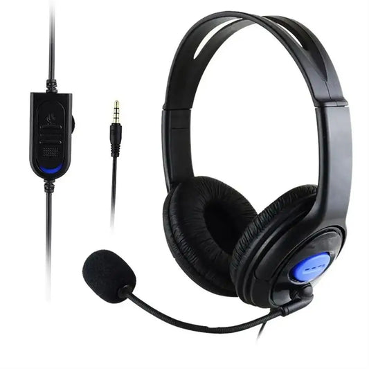 Earbuds with Microphone Wired Gaming Headset Noise Isolating Over Ear Music Headphones Stereo Deep Bass Gamer Earphone Tablet