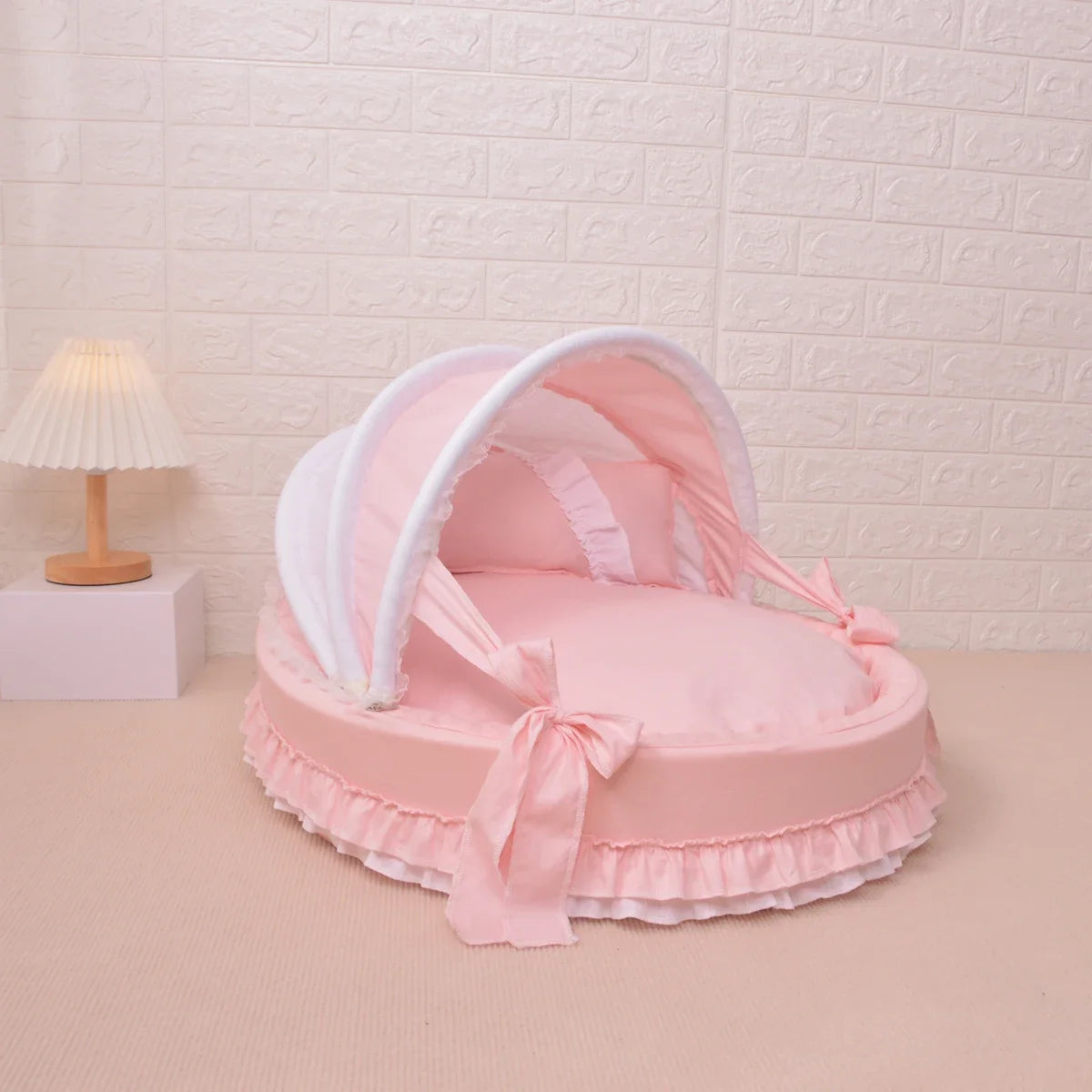 Pet Cradle Bed Dog'S Lace Nest For High-End Comfort Dog Bed Luxury Pet Bed