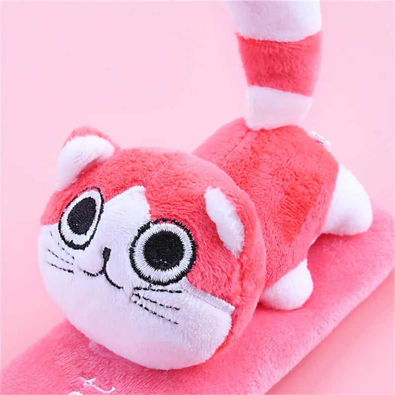 Cute Cartoon Car Seatbelt Cover Seat Belt  Harness Cushion  Shoulder Strap Protector Pad for Children/ Kids Toy animal Ornaments