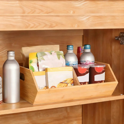 Stackable Pantry Storage Bins For Kitchen Vegetable Fruit Storage Boxes Wooden Potato Container Storage Pantry Bins For Kitchen