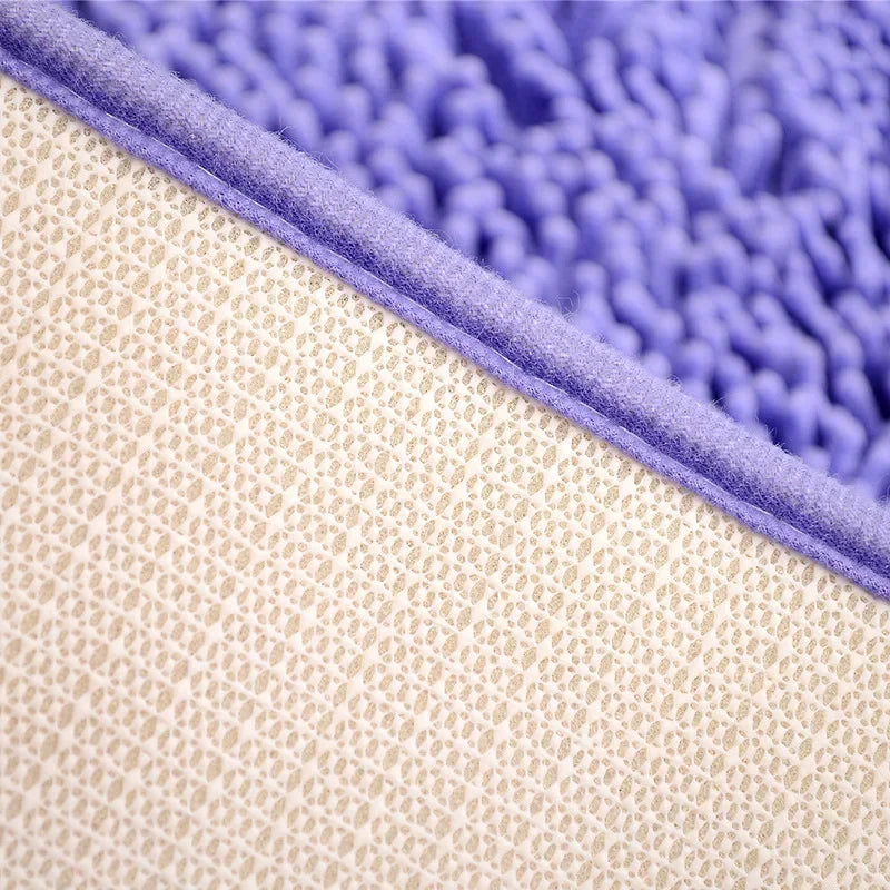 Rectangular Floor Door Mat Carpet, 40X60cm, Soft, Non - Slip, Bathroom, Floor Door Mat, Dirt Barrier