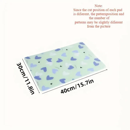 Washable & Reusable Anti-Slip Bed Protector Pad - Thick Durable Polyester Fiber Care Mat Design for Cat, Dog & Pets Cat Beds