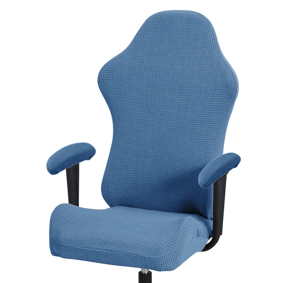 Thick Jacquard Office Computer Game Chair Slipcovers Stretchy  Reclining Racing Gaming Chair Cover Protector With Armrest Cover