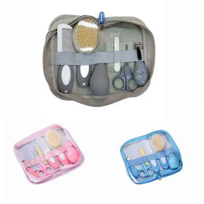 Head Comb Baby Care Kit Brush Nail Clipper Nursery Care Set Tool Package Sharpener Newborn Cleaning Supplies Toddler Gift