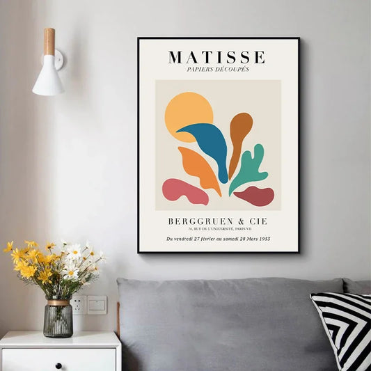 Canvas Painting Vintage Henri Matisse Famous Painter Artwork Collection Posters And Prints Wall Art Living Room Decor Wall Decor