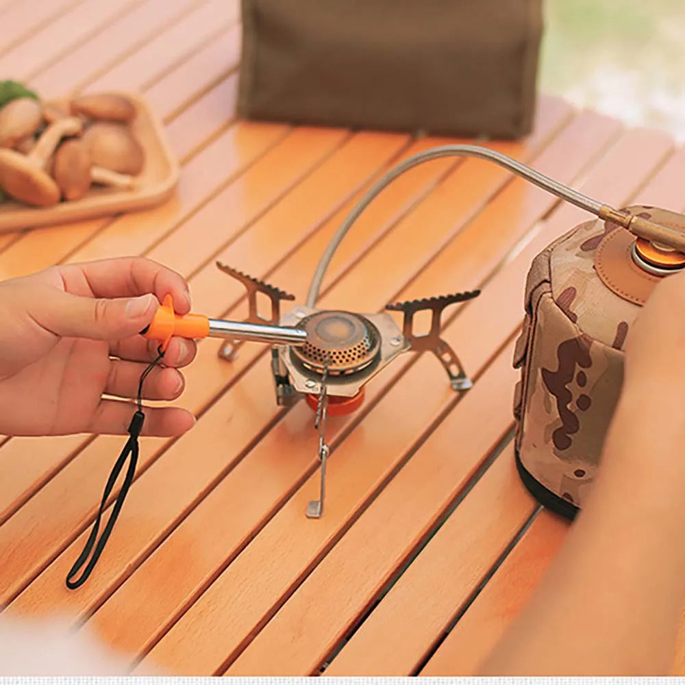 TARKA Camping Portable Igniter Outdoor Stove Electric Igniter Piezoelectric Igniter Hiking Climbing BBQ Igniter Camping Supplies