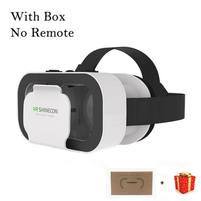 3D Virtual Reality VR Glasses Headset Devices Helmet Lenses Goggles Smart For Smartphones Phone Cell Mobile Game Viar Viewer Set