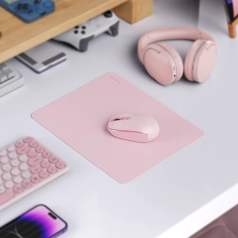 Baseus Mouse Pad PU Leather 26*21cm Waterproof Mousepad Non-Slip Desk Mat PC Gamer Desktop Computer Accessories Mice Mouse Pads