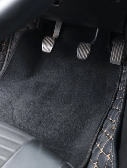 Universal Car Floor Mats For Hyundai i30 ix35 Accent Tucson Kona Solaris Palisade Creta All Models Auto Accessories Carpet Rugs