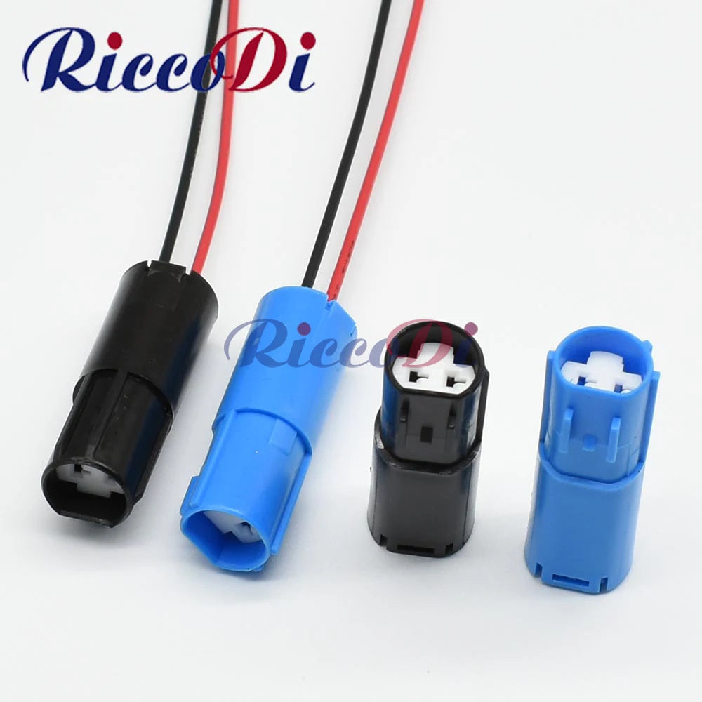1 Set 2 Pin FCI 211PC022S0004 1.5 Automotive Fuel Injector Wire Connector DJ7026DA-1.5-21