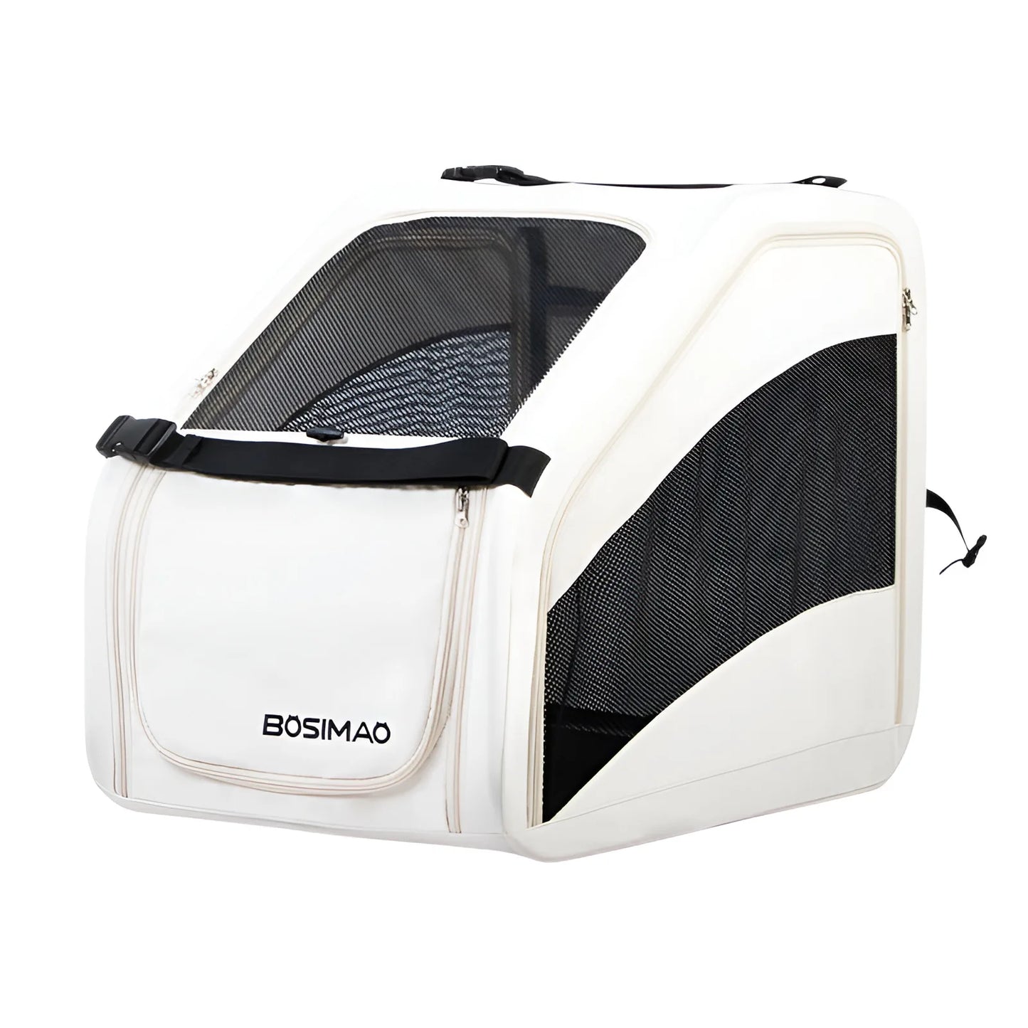 Pet Car Cage Safety Kennel Escape Prevention Cat and Dog Travel Fixed Dog Cage Portable and Breathable Pet Products