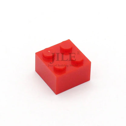50pcs MOC Building Blocks Brick 2x2 3003 DIY Enlighten Creative Basics Classic Sets Compatible with Assembles Particles Toys