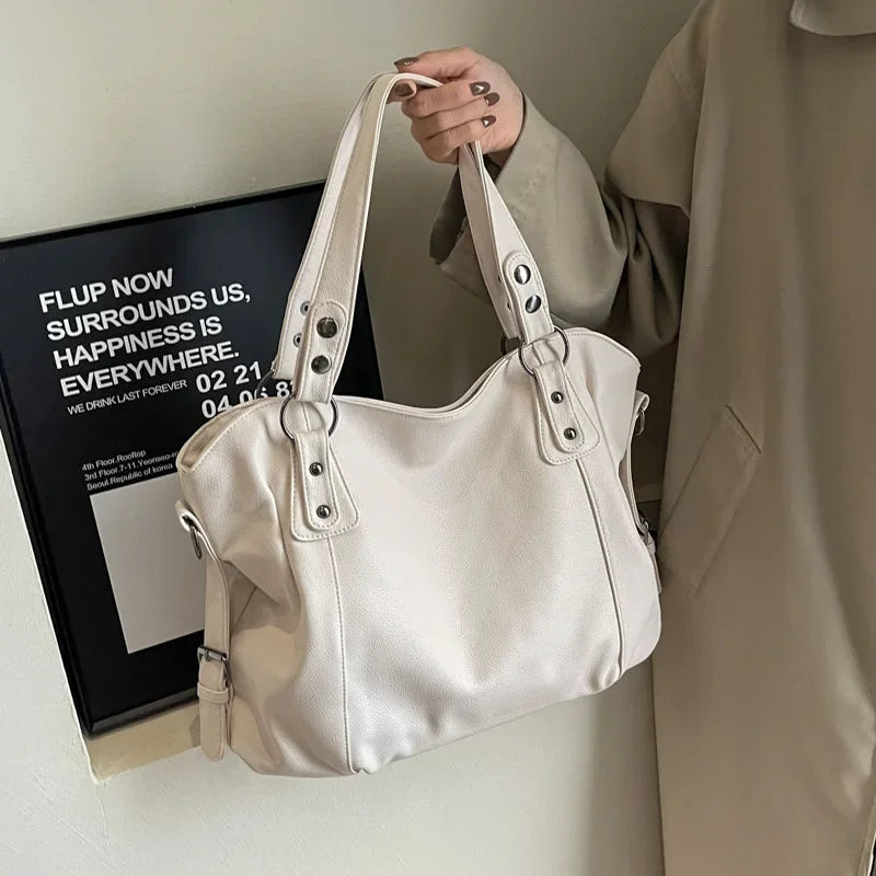 Female Hobo Handbag Large Capacity Shoulder Bags Big Stylsih Tote Bag Ladies Soft Leather Hobos Messenger Bags Women Сумочки