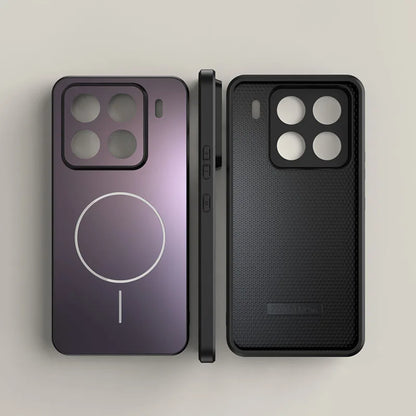 Luxury Magnetic Wireless Charging Case For XiaoMI 17 17Pro Max 15 15T 14T 14 POCO F7 F8 Pro Ultra Anti-Shock Protect Matte Cover