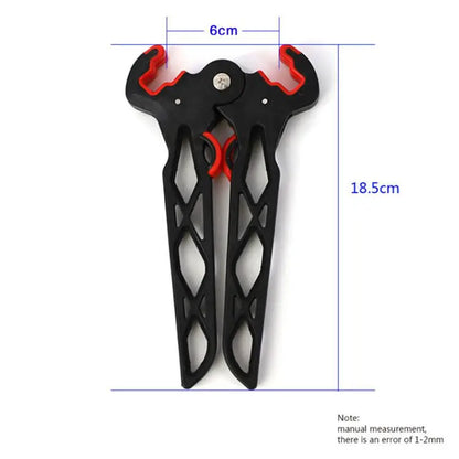 Archery Compoun Bow Stand Hunting Bow Holder Rack Removable Compound Bow Stand Arrow Kicks stand Holder Archery Accessory