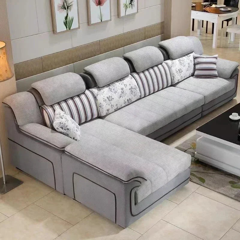 Wood Beige European Sofas Filler Armrest Design Nordic Recliner Lazy Sofas Salon Luxury Modern Divano 2 Posti Unique Furniture