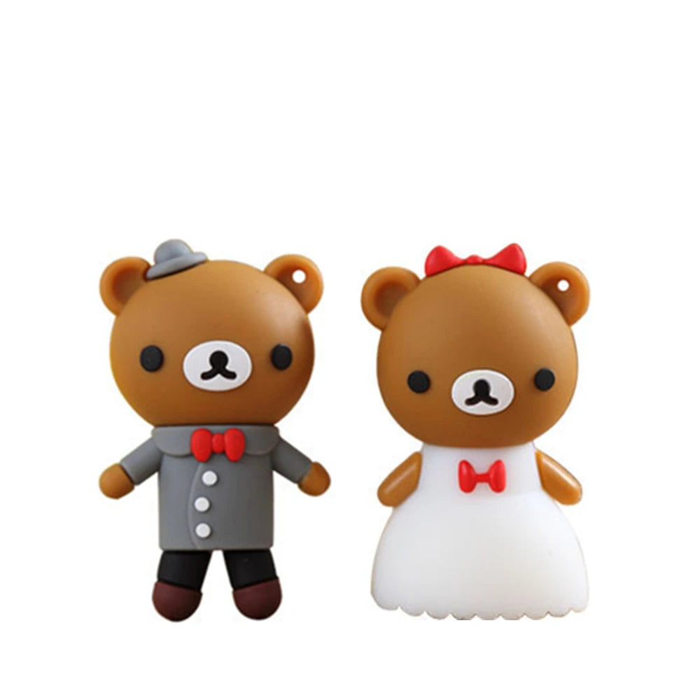 usb flash drive 128GB U disk cartoon cute 4GB 8GB 16GB animal black Cat pendrive 32GB 64GB memory stick creative gift