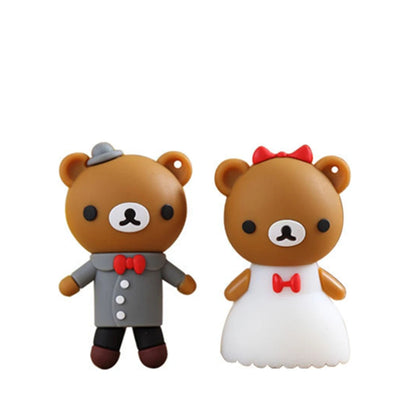 usb flash drive 128GB U disk cartoon cute 4GB 8GB 16GB animal black Cat pendrive 32GB 64GB memory stick creative gift
