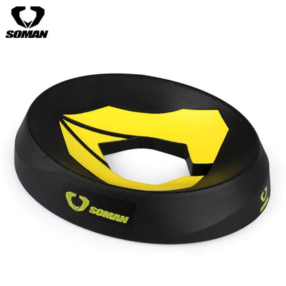 Motorcycle Helmet Stands Round Helmet Donut Ring Service Pad Portable for Clean Visor Remove Pads and Installing Equipments