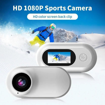 Action Camera Pet Collar Mini Camera Lightweight 0.96in HD Rechargeable Cam for Cat Outdoor Wide-angle Records Video Accessories