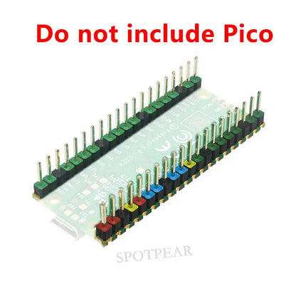 Colorful GPIO Pins Raspberry Pi Pico Colorful GPIO Pins Header Also For Pico2/Pico2W RP2350 Development Board