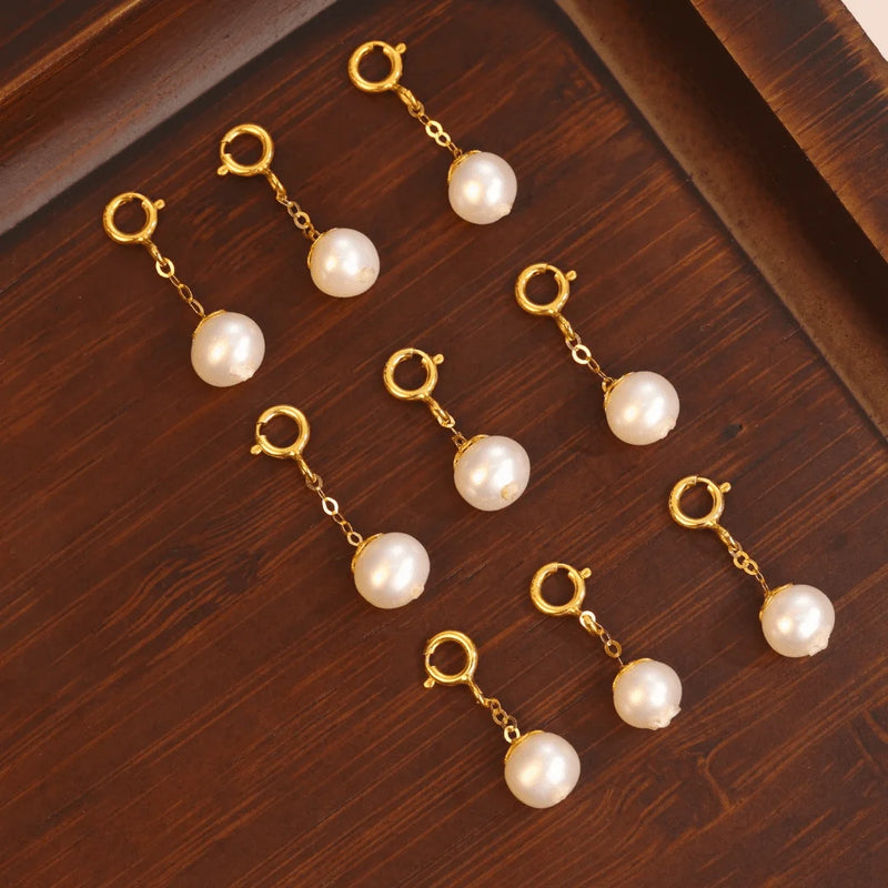 Fine Jewelry Natural Freshwater Pearl DIY Accessories For Necklace Bracelet Party Wedding Gift For Women Wholesale Connection