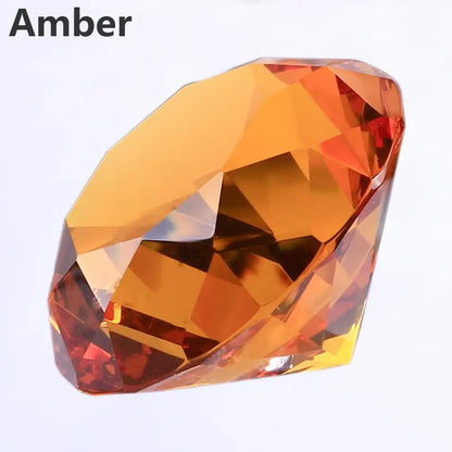 30mm Colorful Crystal Diamond Happy Birthday Wedding Decoration Event Party Supplies