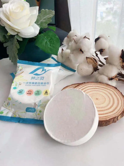 70x140cm Large Disposable Bath Towel Thick Compressed Towel Travel Quick-Drying BBQ Trip Essential Shower Washable Cloth Shower