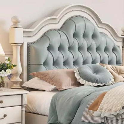 Bedroom White Bed Aesthetic Teenage Girls Double Luxury Bed Frame Lounge Platform Camarotes Para Dormitorio House Accessories