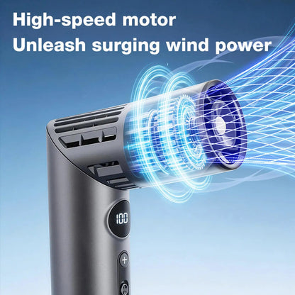 Portable Handheld Fan Foldable Mini Powerful Rotatable Device Small Portable Fan For Summer Camping Outdoor Beach Festival