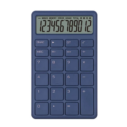 Student Calculator Simple Design 12 Digits Basic Calculator High Sensitivity Button Portable Calculator Student Stationery