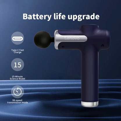 Lenovo brand massage device N3 deep massage, relieve muscle soreness, exercise and relax, LED touch screen design, portable, mul