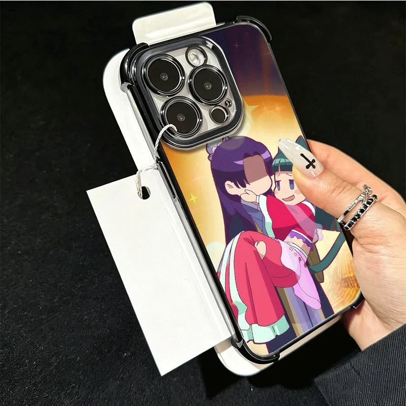 A-Apothecary D-Diaries Cute Plating Phone Case For Xiaomi Poco X6 X7 X8 Pro Max X5 X3 M8 M7 M5S Redmi 15C 15 14C 13C 17T 15T 14T