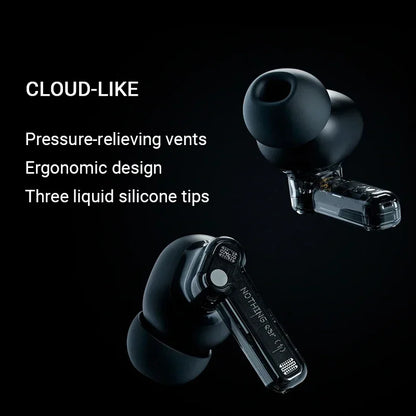 Nothing Ear 1 True Wireless Earphones Active Noise Reduction In-Ear Bluetooth Earphone Portable Waterproof For Music Work Gamer