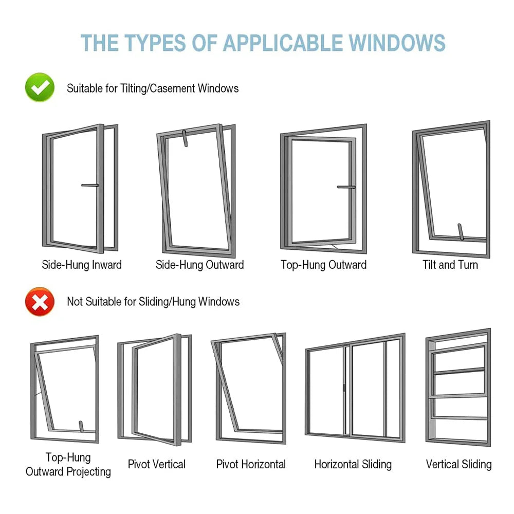 3/4M Waterproof Window Seal For Portable Air Conditioner Tilting Sloping Window Easy To Install Double With Tension Rope Sealing