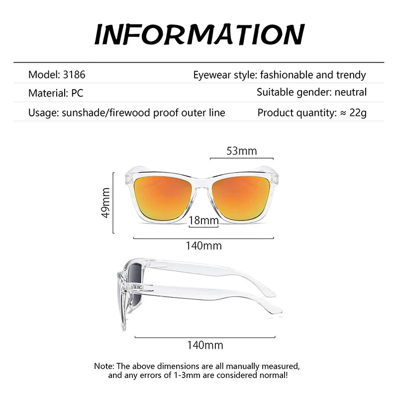Sunglasses Man Anti-uv Sun Glasses Coating Lens Driving Fishing UV 400 Protection Outdoor Sports Shades Women