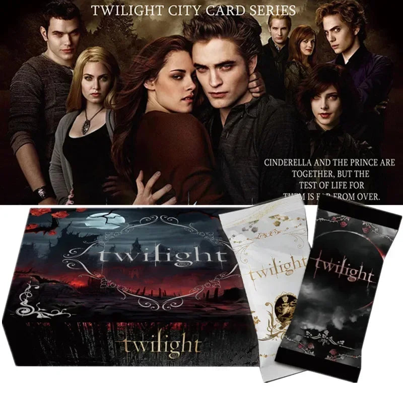Twilight BellaCullen Edward Cullen Card Movie Renesmee Carlie Cullen Bag Birthday Collectible Cards Children Toy Gifts