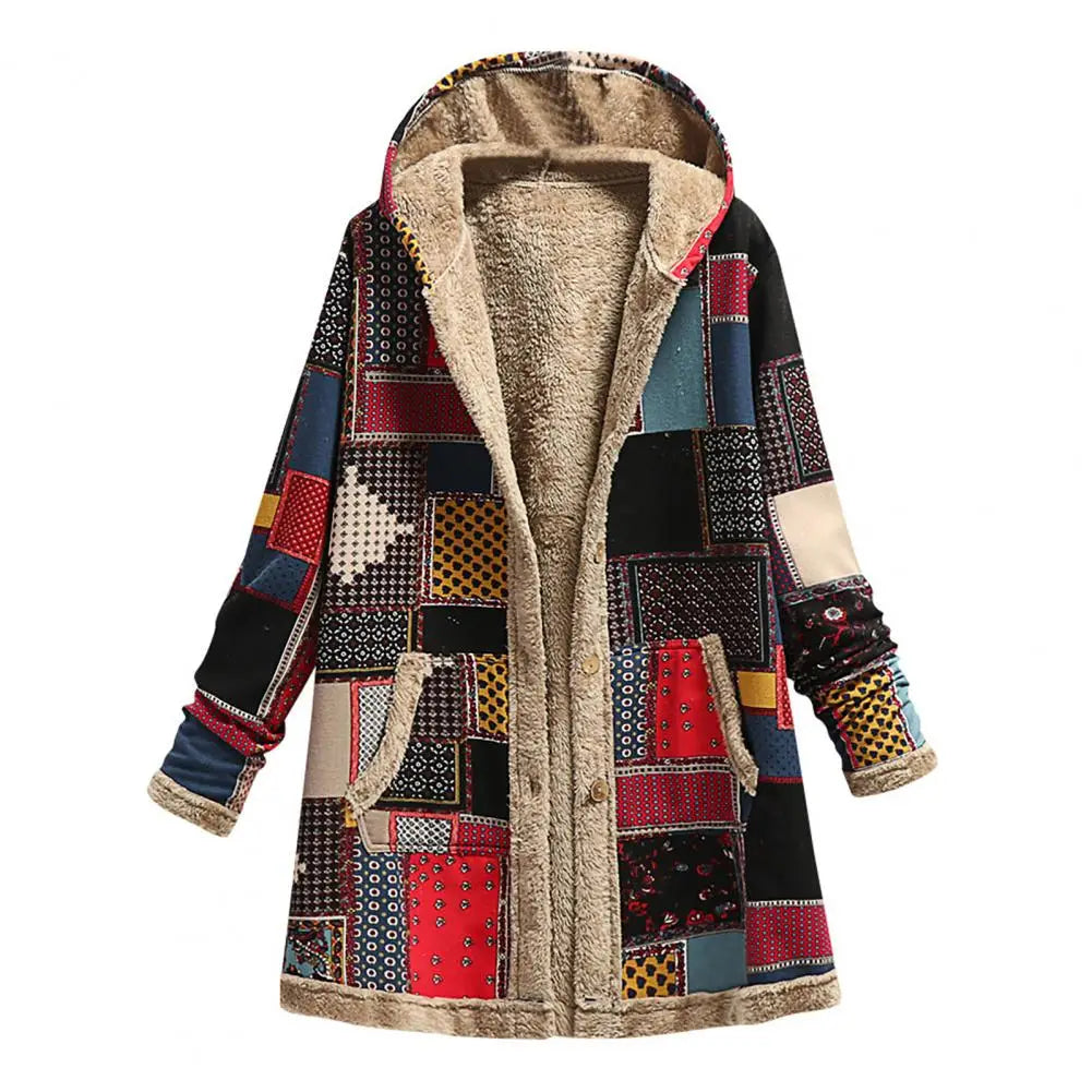 Wonderful Long Coat  Keep Warm Anti-fade Women Overcoat  Winter Keep Warm Jacket Coat