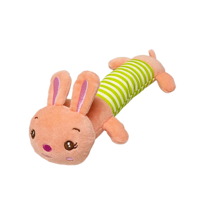 Dog Squeaker Toys for Boredom, Teeth Grinding Teeth Cleaning Stuffed Plush Toys for Small Medium Breed Dog Pet Supplies