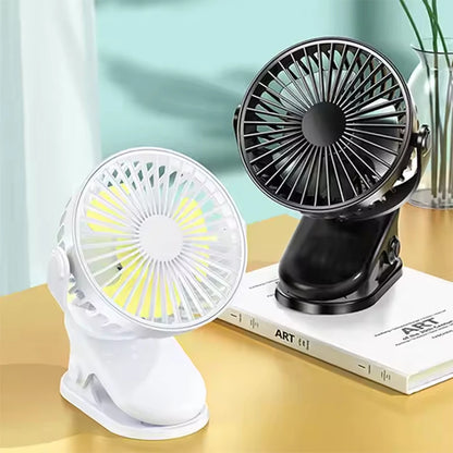 Portable Mini Hand Clip Fan USB Charging Quiet Desktop Electric Fan High Quality Student Dormitory Small Cooling Ventilador Fans