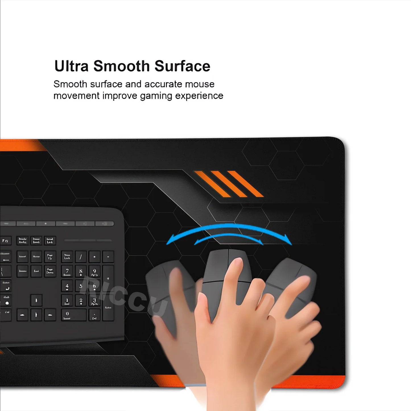 HD sci-fi style Computer Mouse Pad Gaming PC Accessories Large MausePad Sense of Science and Technology Desk mat Keyboard Pads