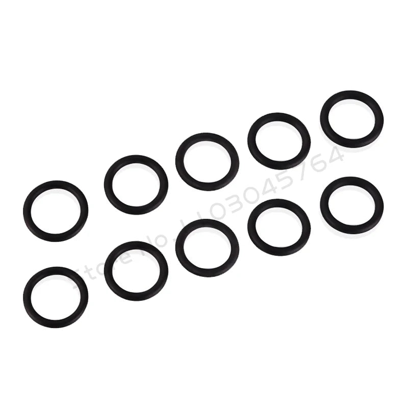 10pcs/lot G1/4 Universal Water Cooling Fitting Rubber Ring Seal Silica Gel O-Ring Black Luminous