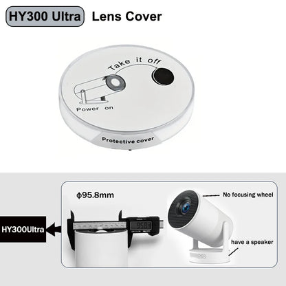DITONG Projector Lens Cover Avoid Dust Lens Protector for Magcubic HY300Pro+ HY300Ultra Projector Accessories