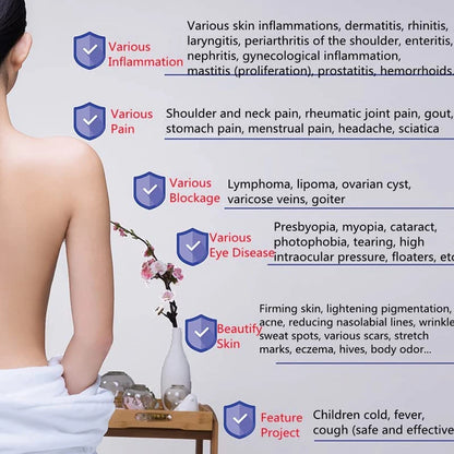 Terahertz Wave Cell Light Magnetic Healthy Device Body Care Pain Relief Magnetic Healthy Electric Heating Therapy Physiotherapy